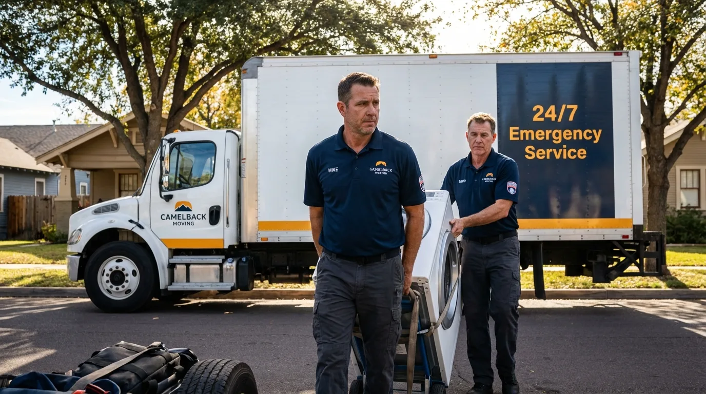 CamelBack Moving crew loading furniture in Port Saint Lucie, FL